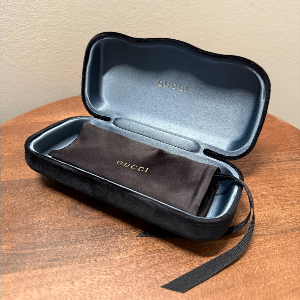 Gucci Velvet Sunglasses Case